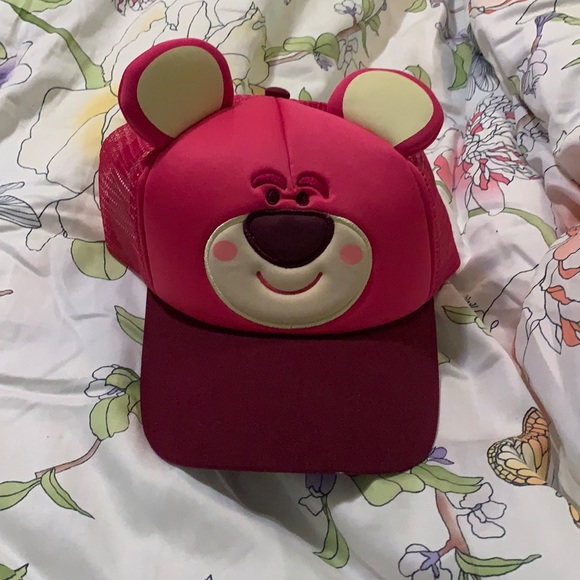 Lotso Bear SnapBack hat toy story Disney NWT adult - Picture 1 of 4